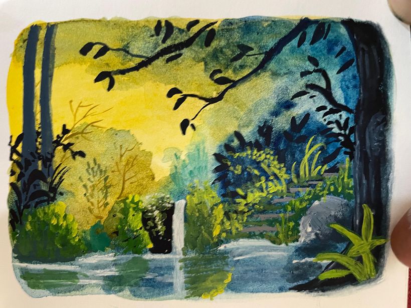 Had a lot of fun with Gouache :)