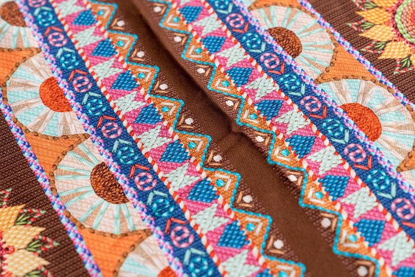 Bordado Digital no Photoshop: Arte em Lenços 1