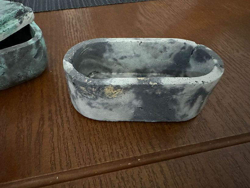 Mi proyecto del curso: Técnicas decorativas con concreto y moldes 3
