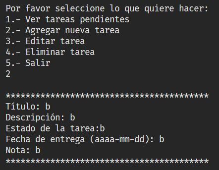 Creando una segunda tarea