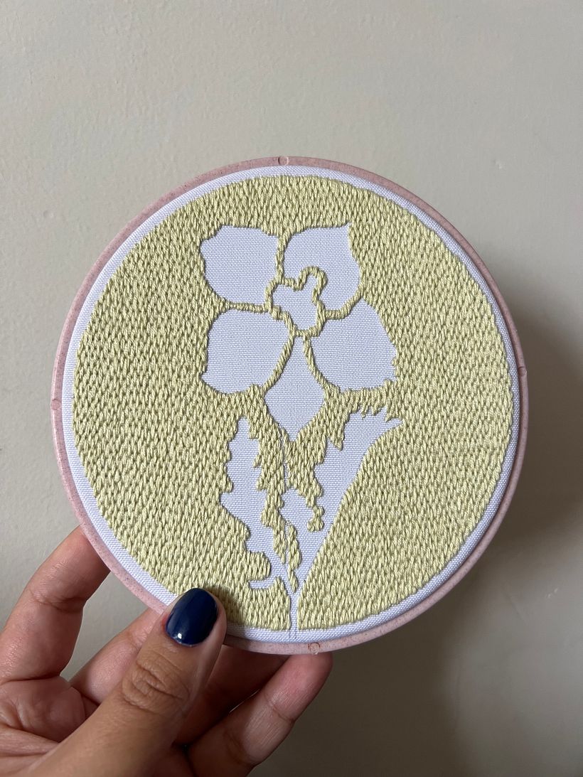 Fondo bordado / Embroidered background