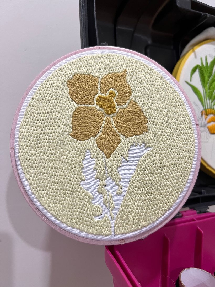 Bordando a Flor, tudo é TEXTURA