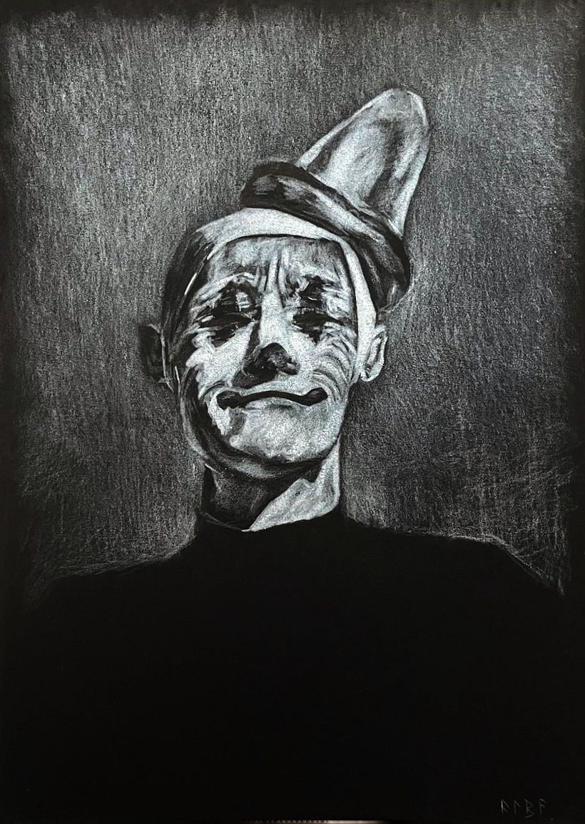 Dibuix Artístic_Exprerimentació amb paper negre 1