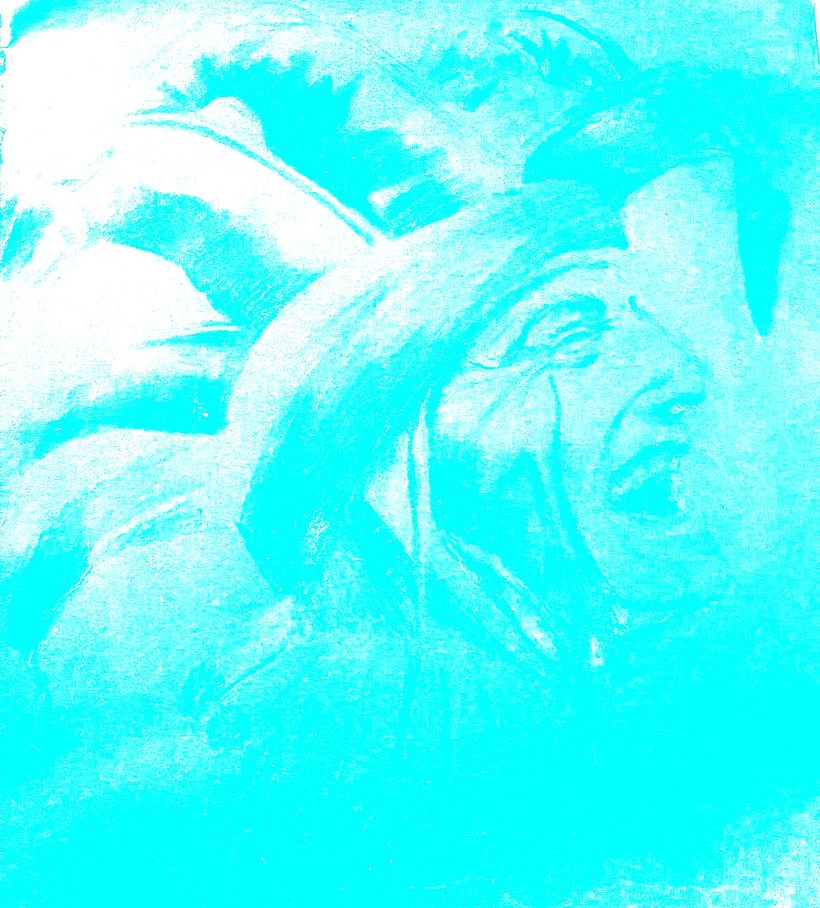 Dibuix Artístic_Exprerimentació amb paper vermell 2