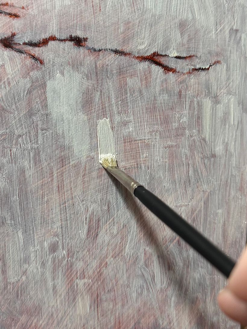 I love how colors begin to vibrate when you layer transparent pigments on top of each other!