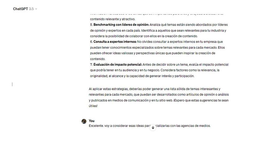 MI PROYECTO: Usar Chat GPT para trabajar 8
