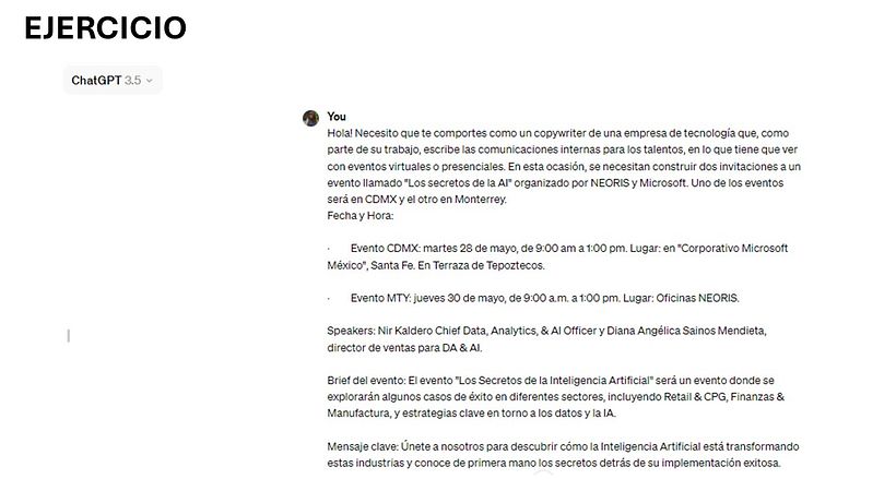 MI PROYECTO: Usar Chat GPT para trabajar 9