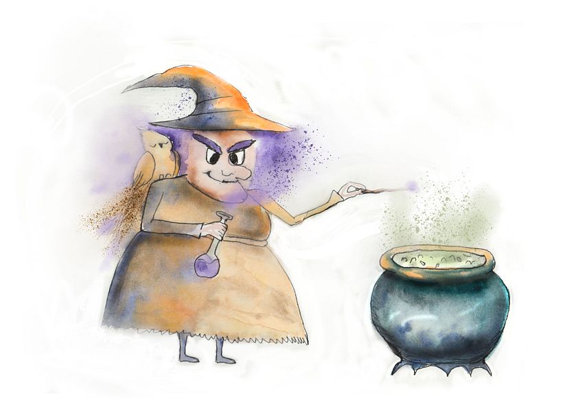 My project for course: Expressive Character Design with Watercolor & Dip Pen 2