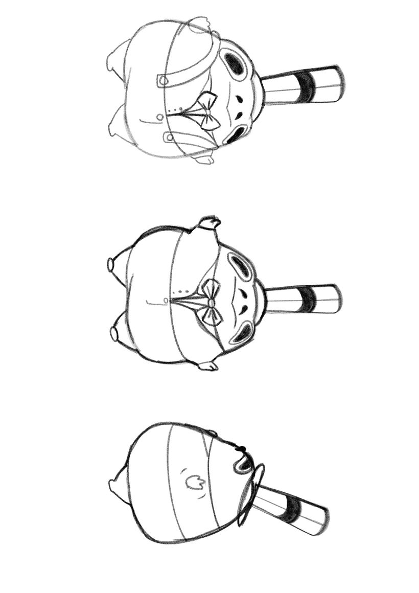 Meu projeto do curso: Criação de personagens Kawaii em 3D com Blender 3