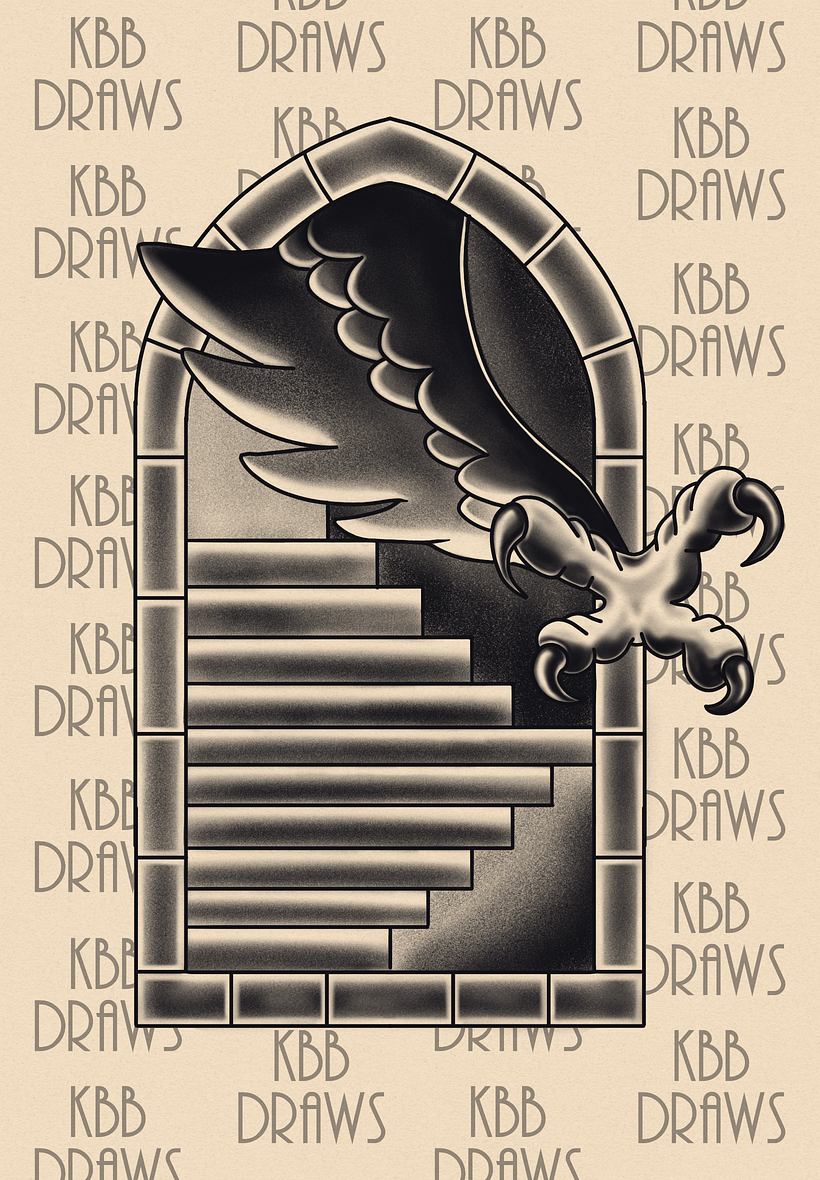 My project for course: Design Old-School Tattoos in Procreate 1