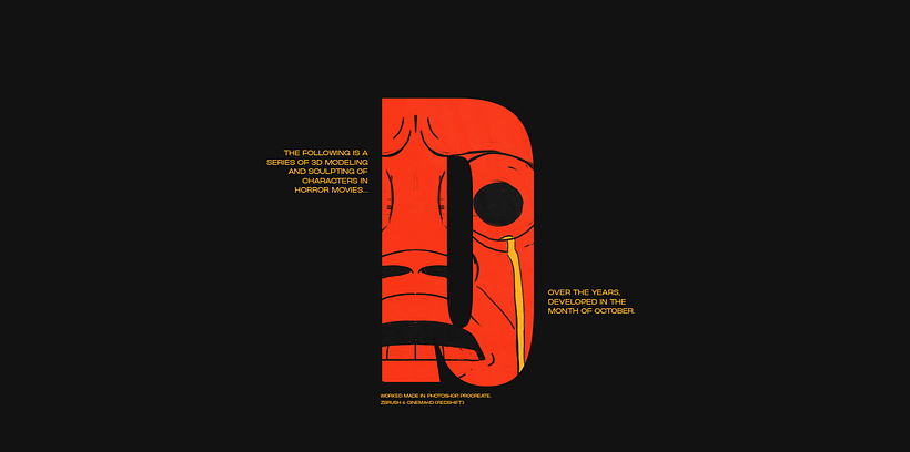 ABC OF 3DEATH (3D HORROR MOVIE FACES) 2