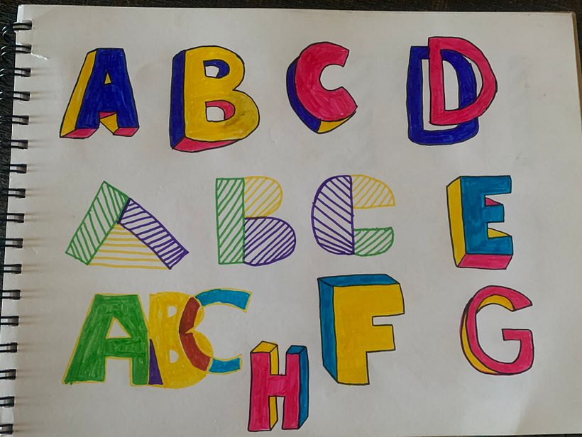 My project for course: Hand-Lettering Sketchbook: Techniques to Unlock Creativity 7