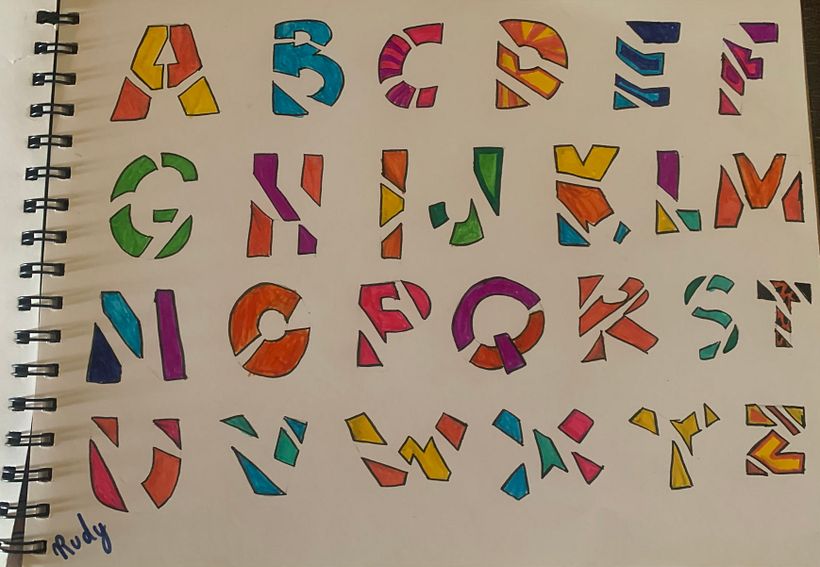 My project for course: Hand-Lettering Sketchbook: Techniques to Unlock Creativity 9