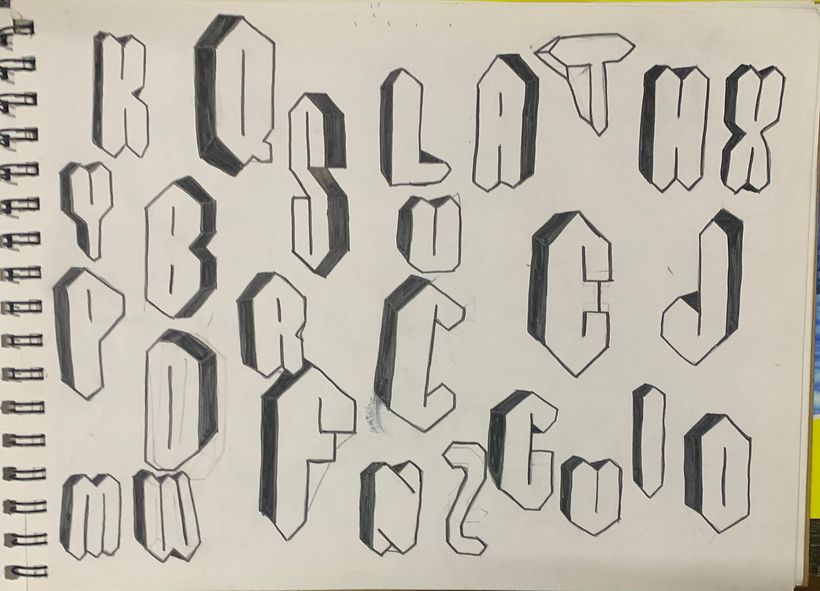 My project for course: Hand-Lettering Sketchbook: Techniques to Unlock Creativity 10