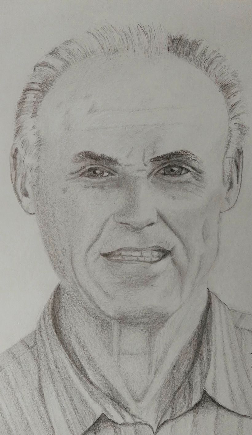 Mi proyecto del curso: Retrato realista con lápiz de grafito 1