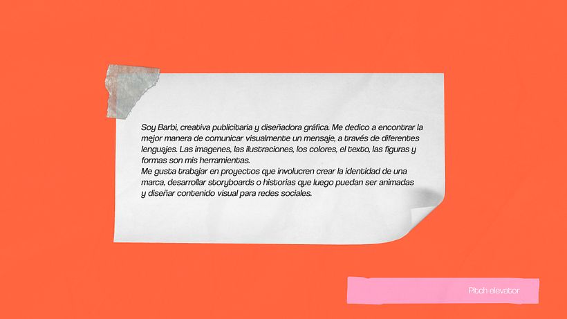 Mi proyecto del curso: Técnicas de autopromoción para creativos 5