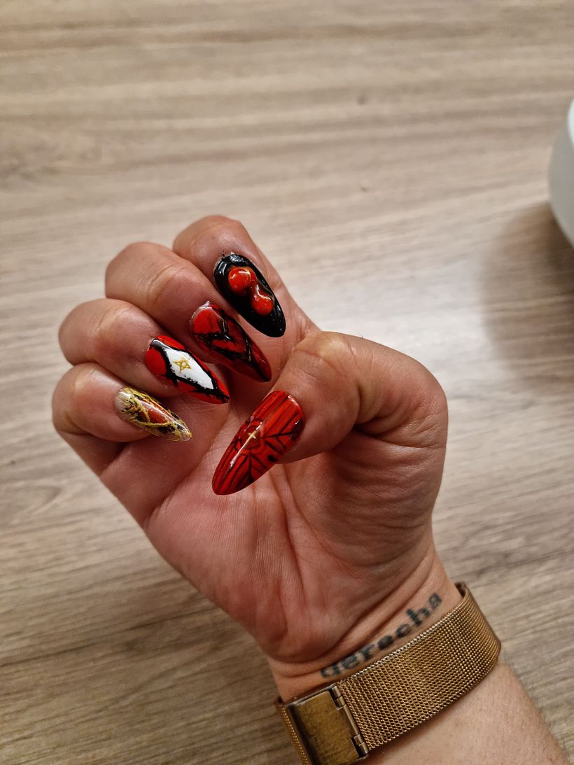 Nails design - Press on set 4