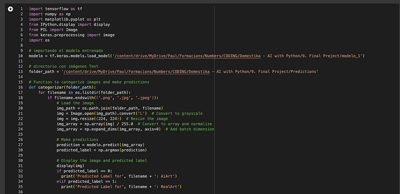 Detector de imágenes hechas por IA 25