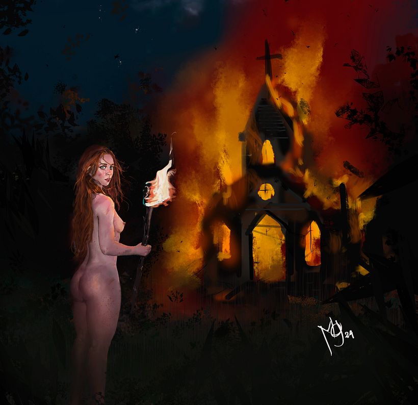 THE WITCH’S REVENGE. It is suggested that between 40,000 and 60,000 people, mainly women, were executed, for witchcraft in E