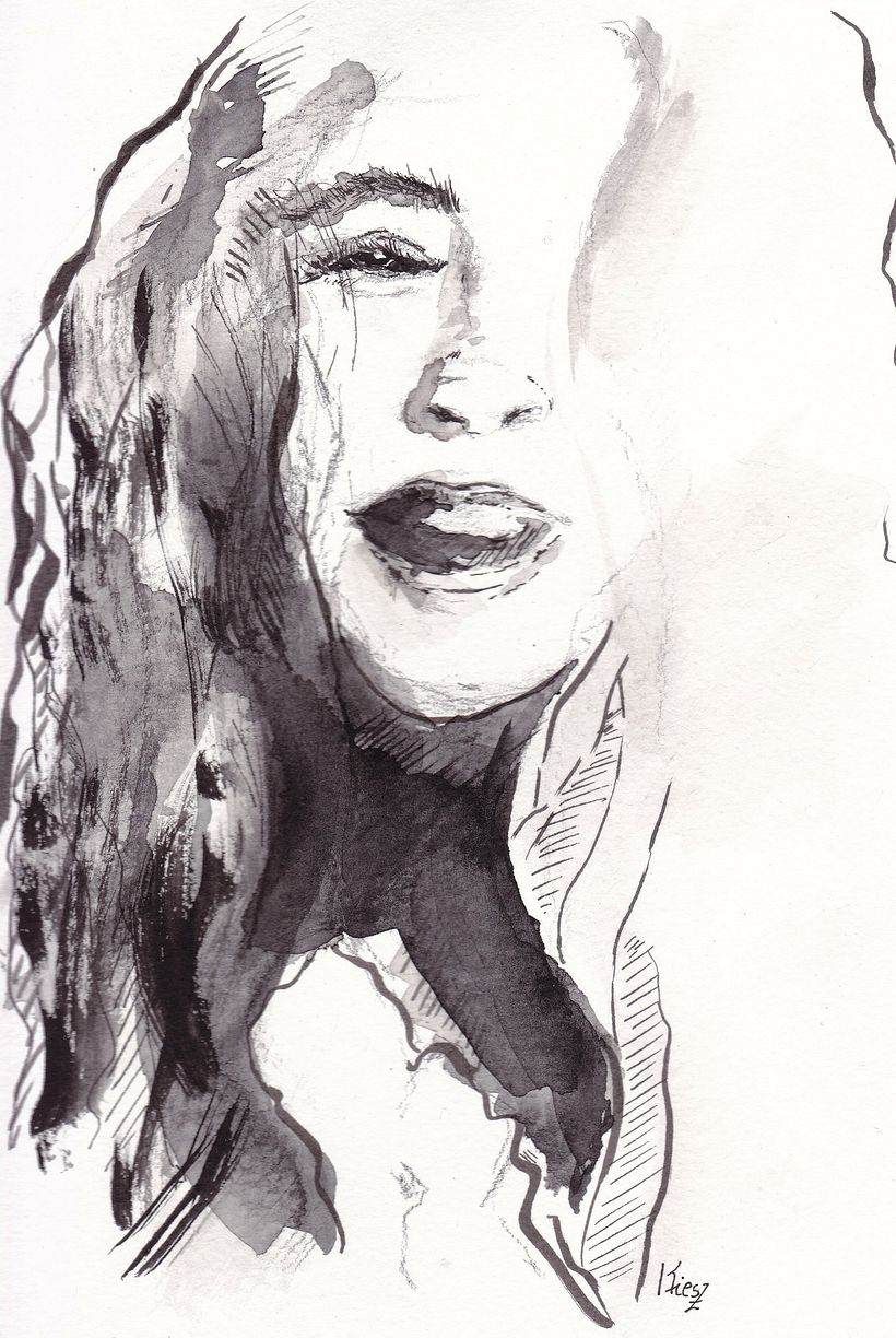 My project for course: Mindful Painting with India Ink 3