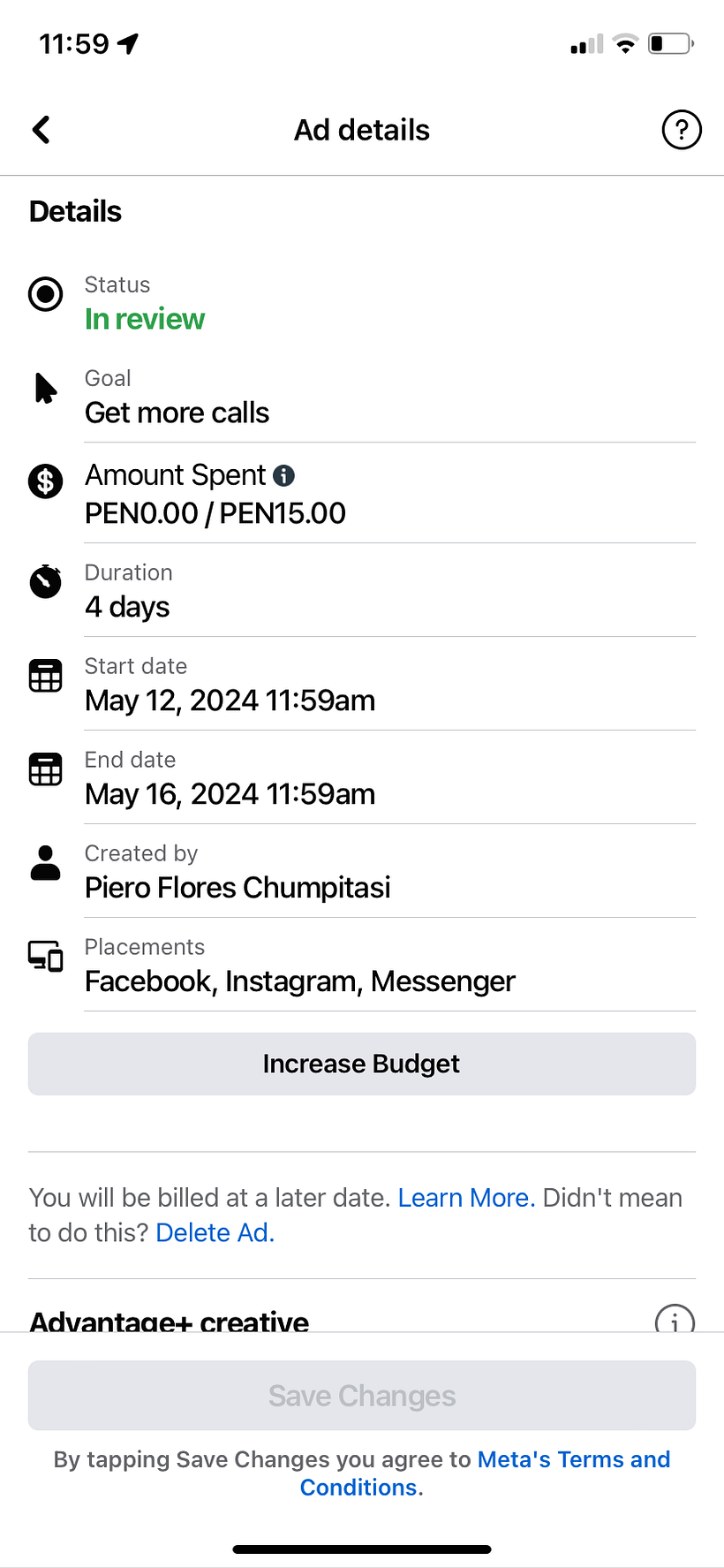 Mi proyecto del curso: Google Ads y Facebook Ads desde cero - Marketing