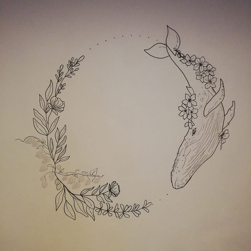 baleine (au-dessus du lit) 1