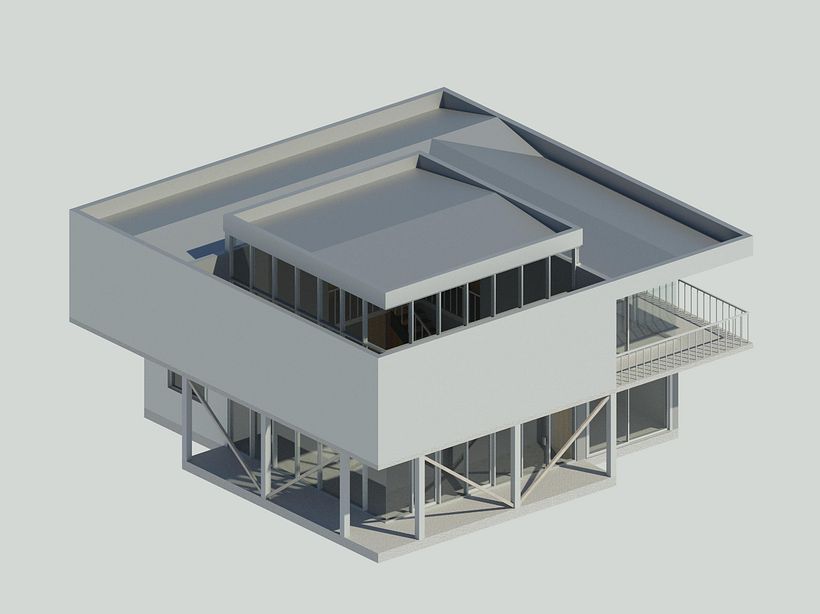 Mi proyecto del curso: Diseño y modelado arquitectónico 3D con Revit - 3D