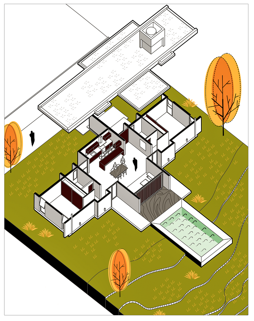 Mi proyecto del curso: Ilustración digital de proyectos arquitectónicos 2