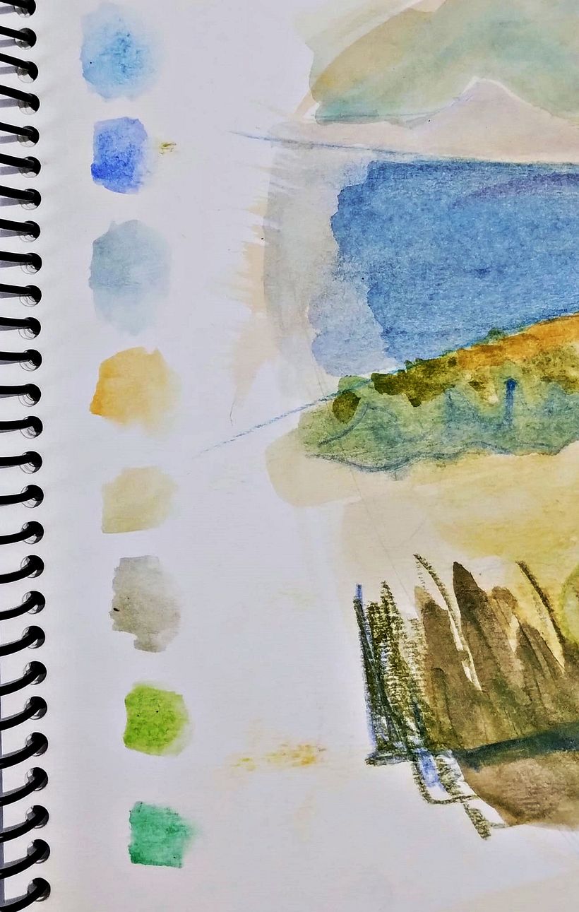 Mi proyecto del curso: Urban sketching contemporáneo con técnicas mixtas 3
