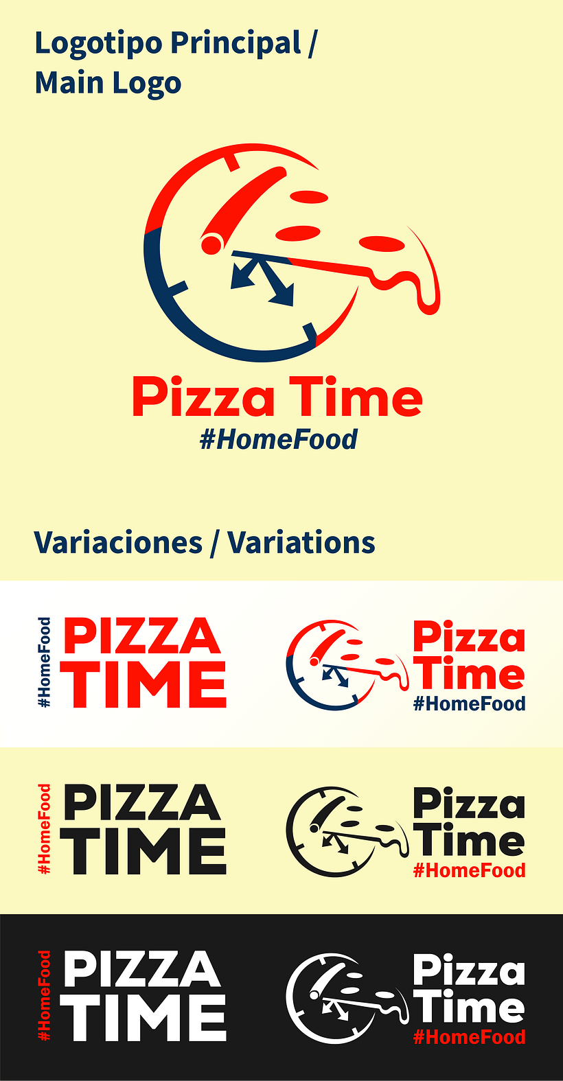 Logotipo - Pizza Time 3