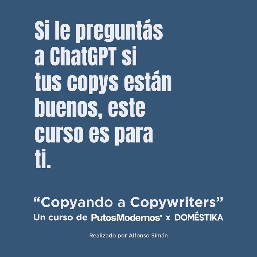 Mi proyecto del curso: Copywriting para copywriters 4