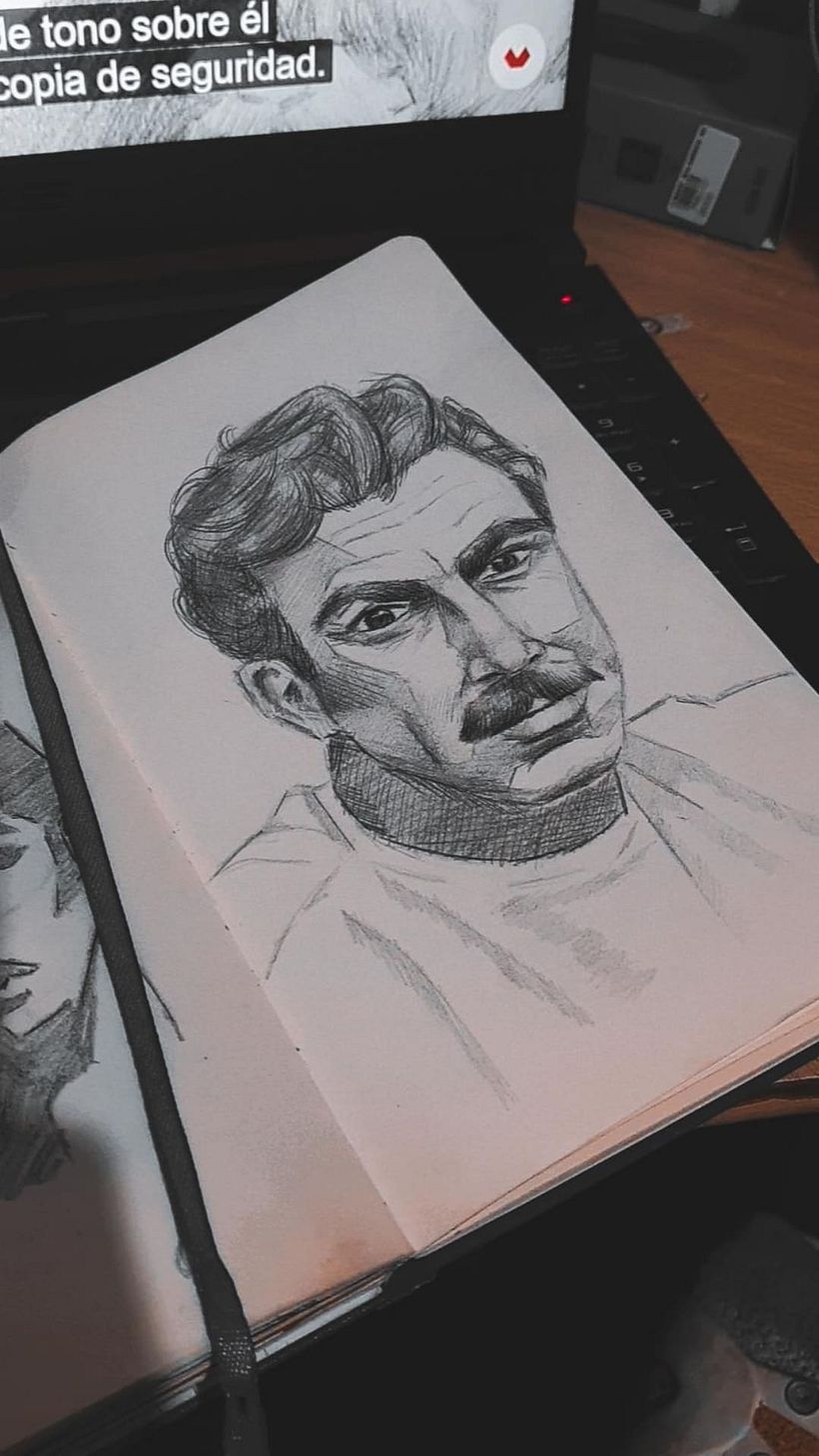 Mi proyecto del curso: Introducción al dibujo de retrato a lápiz 2