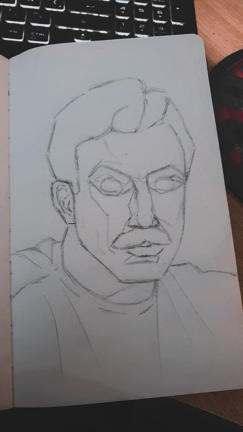 Mi proyecto del curso: Introducción al dibujo de retrato a lápiz 3