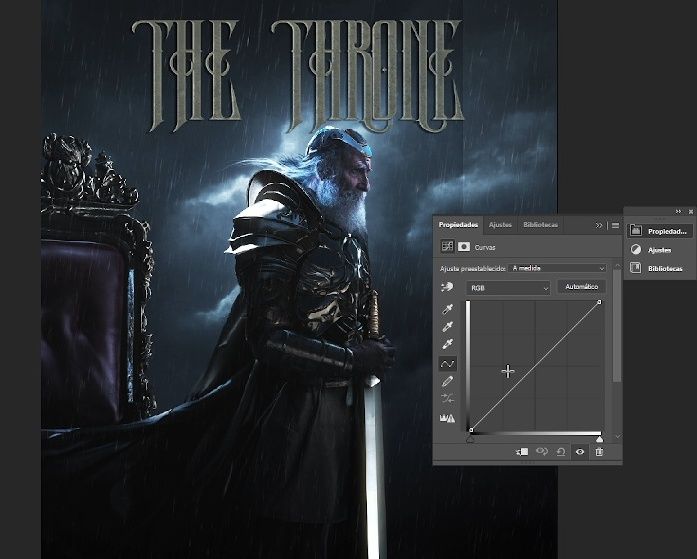 Búsqueda del color y tipos de fuentes