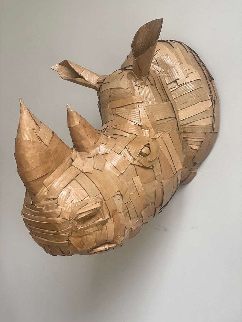 My project for course: Cardboard Sculptures for Beginners 5