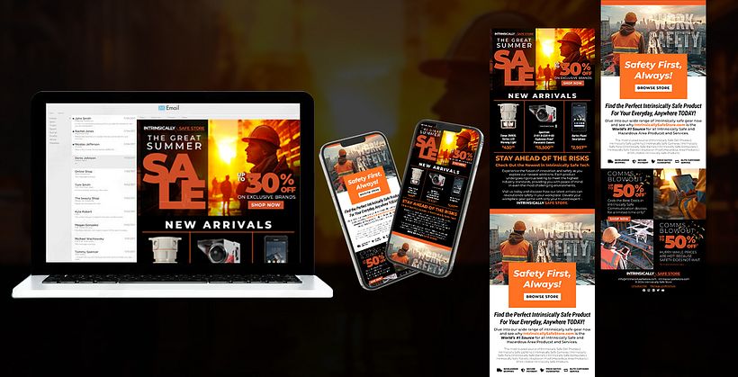 Intrinsically Safe Store Email Design
