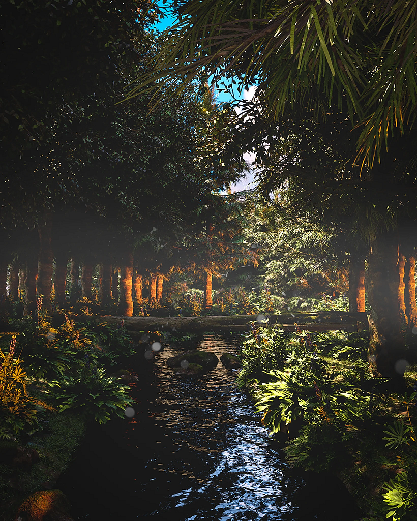 My project for course: Realist Nature Scenes with Cinema 4D & OctaneRender  1