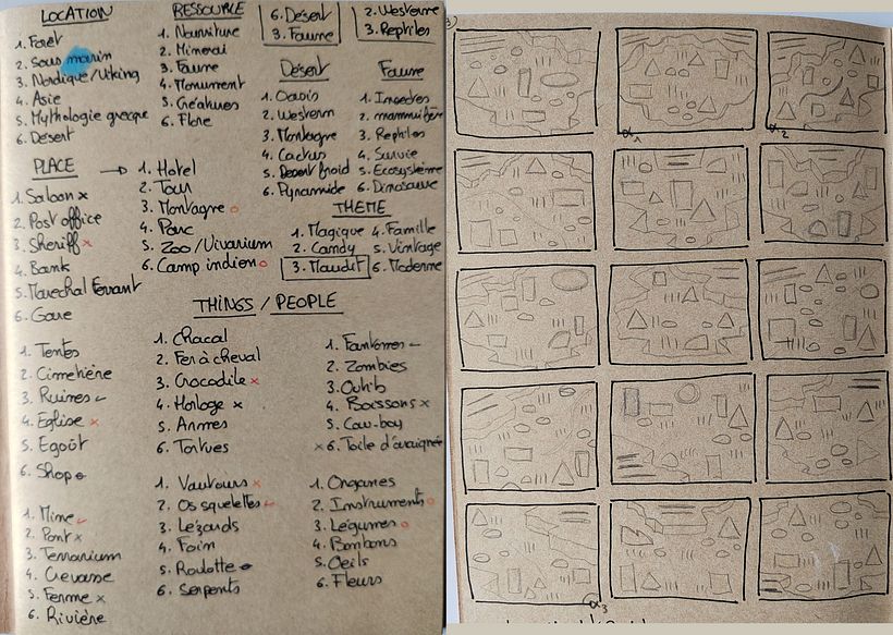 Mon projet cartes créatives pour jeux : Reptile Valley 3
