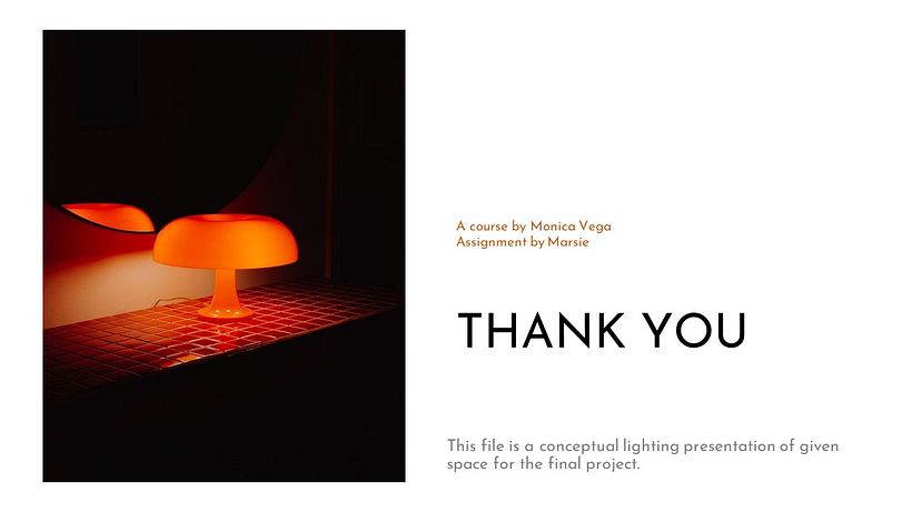 My project for course: Lighting Design for Interior Spaces 7