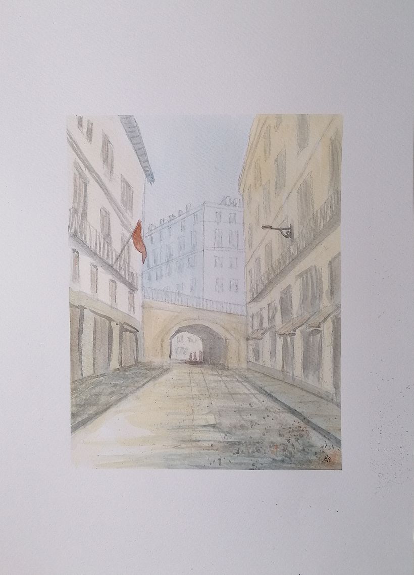 Il mio progetto del corso: Rappresentazione architettonica ad acquerello 1