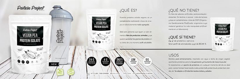 Branding y packaging Protein Project 3