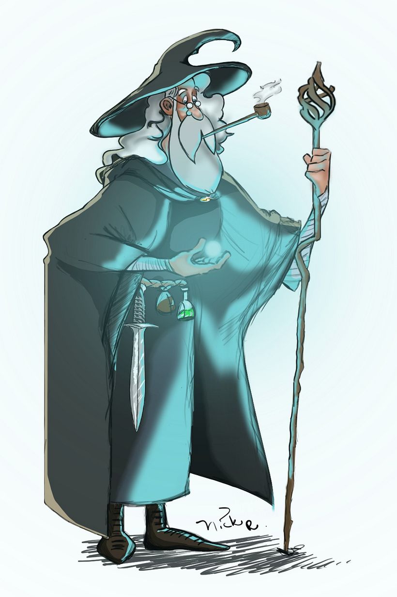 Meu projeto do curso: Introdução ao desenho de personagens para animação e videogames 2