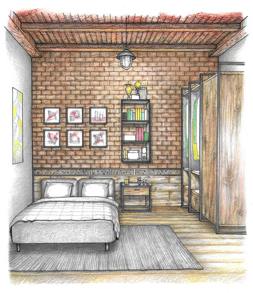 Interior design illustration 2