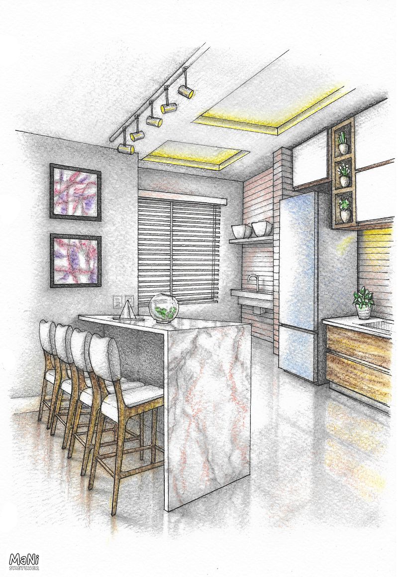 Interior design illustration 3