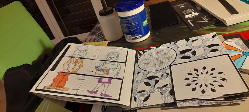 Mein Abschlussprojekt für den Kurs: Schöpfung von Pop-up-Büchern 5