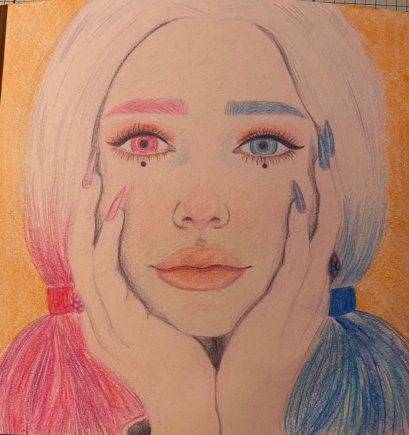 My project for course: Vibrant Portrait Drawing with Colored Pencils 3