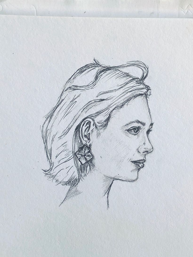 Mi proyecto del curso: Sketchbook de retrato: explora el rostro humano 2
