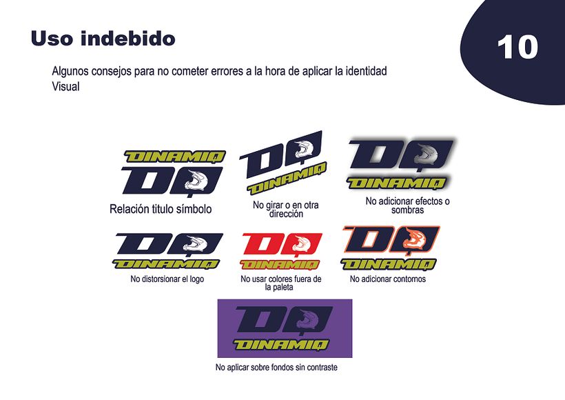 Creación de Marca Dinamiq Motos  10