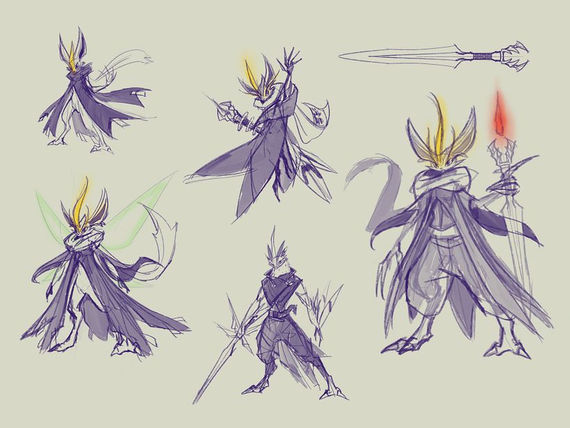 sketches/thumbnails