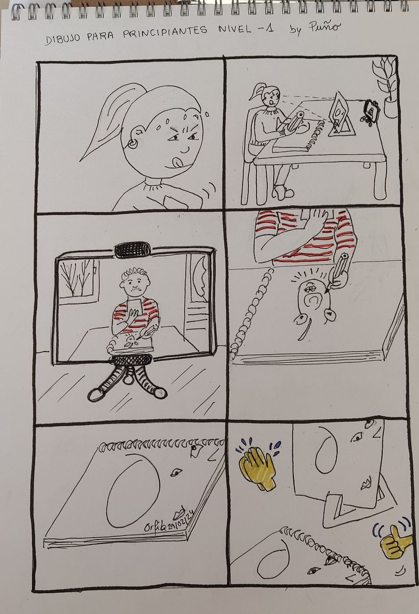 Esto si que fue un reto...yo creo que el más grande...por eso me he apuntado al curso de creatividad nivel -1